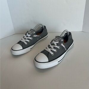 Converse All Stars Women’s Gray Shoreline Slip On Casual Shoes Sheaker Size 9